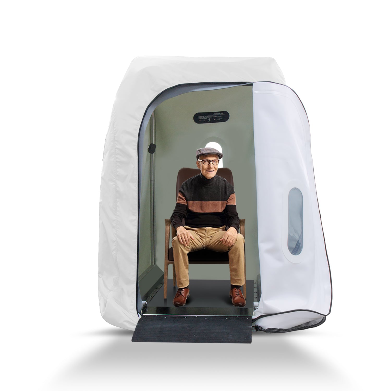 OXYREVO Heal40 1.4 ATA Wheelchair Hyperbaric Chamber