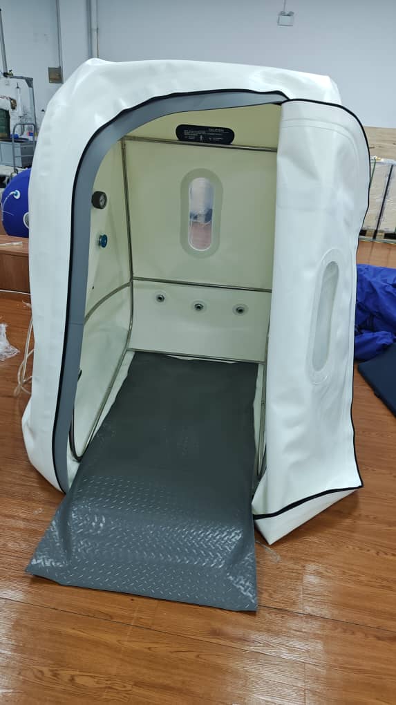 OXYREVO Heal 50 1.2-1.5 ATA Wheelchair Hyperbaric Chamber
