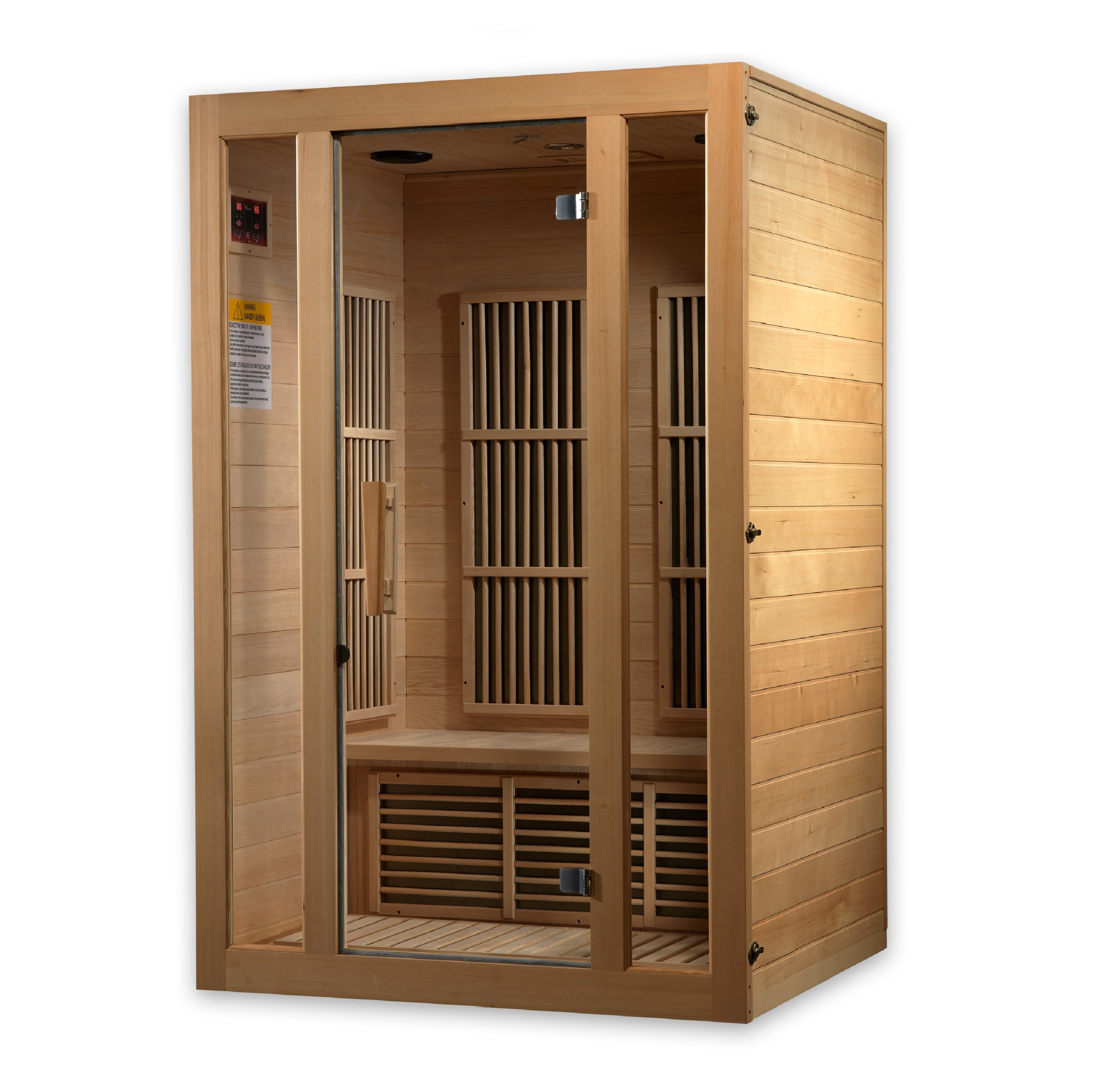 Maxxus Seattle Edition 2-Person Low EMF FAR Infrared Sauna (MX-J206-01)