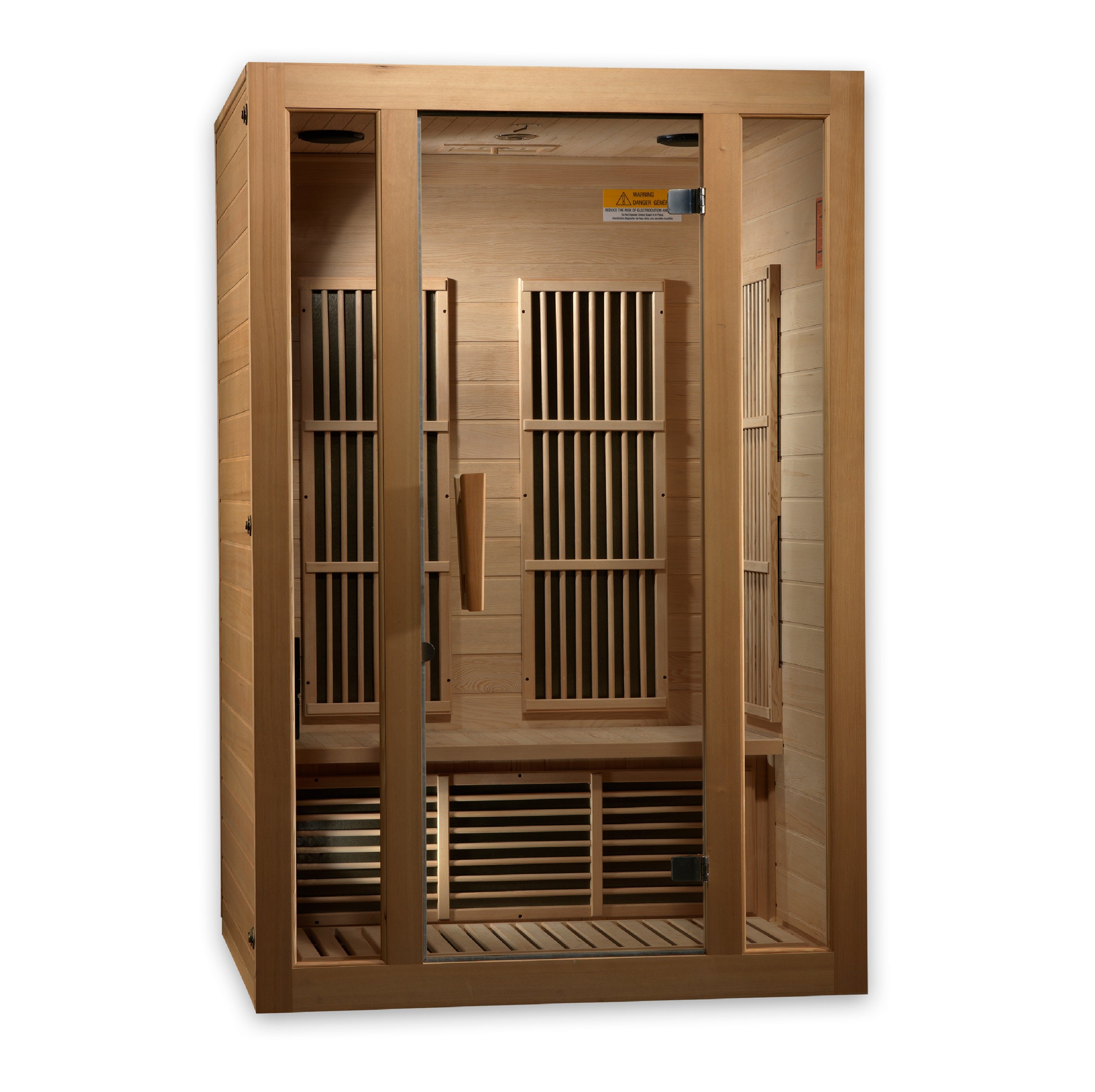 Maxxus Seattle Edition 2-Person Low EMF FAR Infrared Sauna (MX-J206-01)