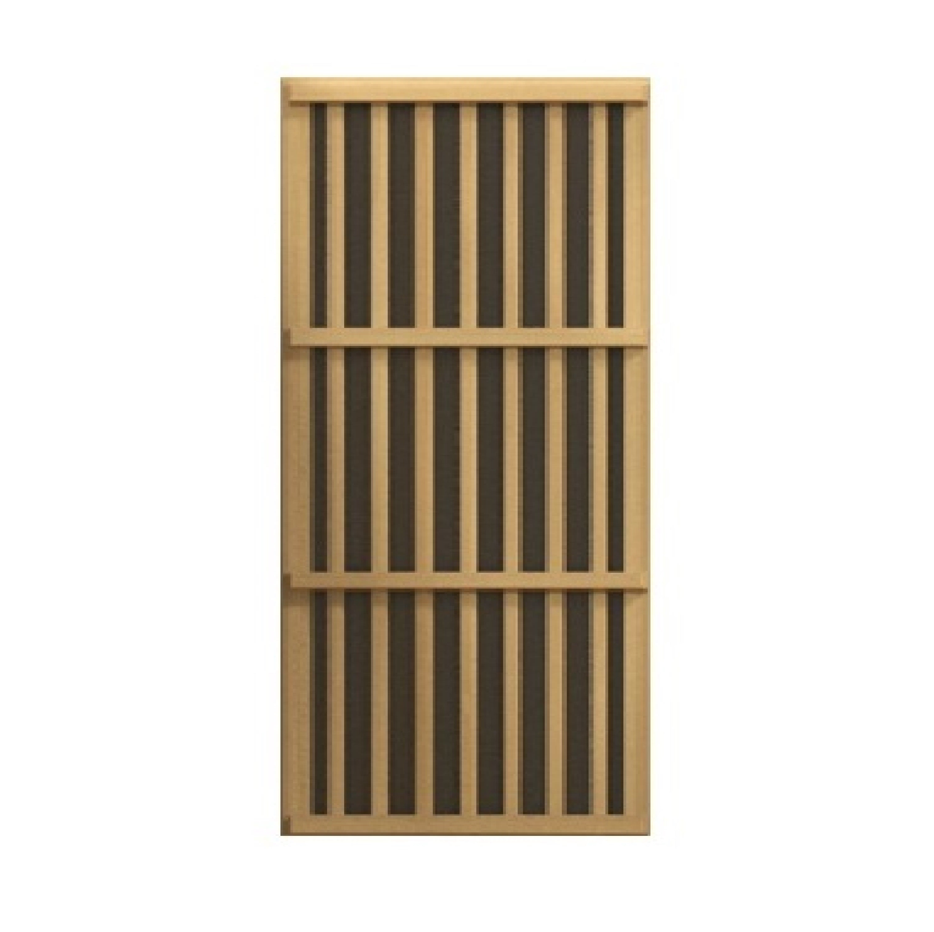 Maxxus Bellevue 3 Person Low EMF FAR Infrared Sauna – Canadian Hemlock Indoor Home Sauna (MX-J306-01)