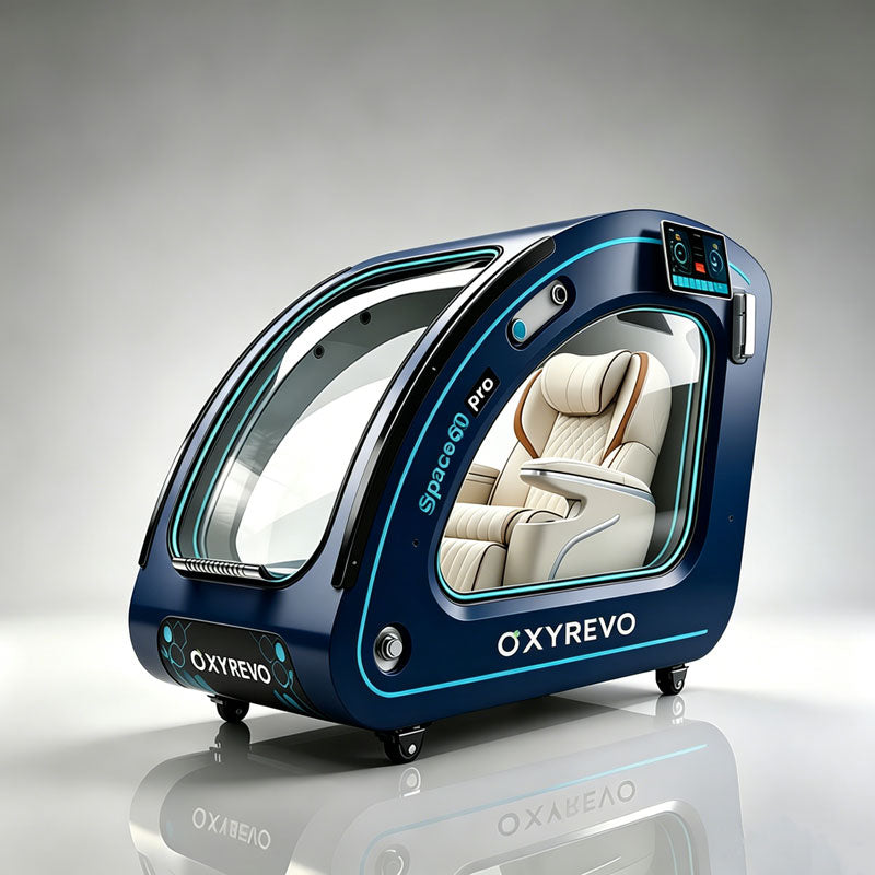 OXYREVO Space 60 Pro 1.5-2.0ATA Hard Sitting Hyperbaric Chamber - Brand New