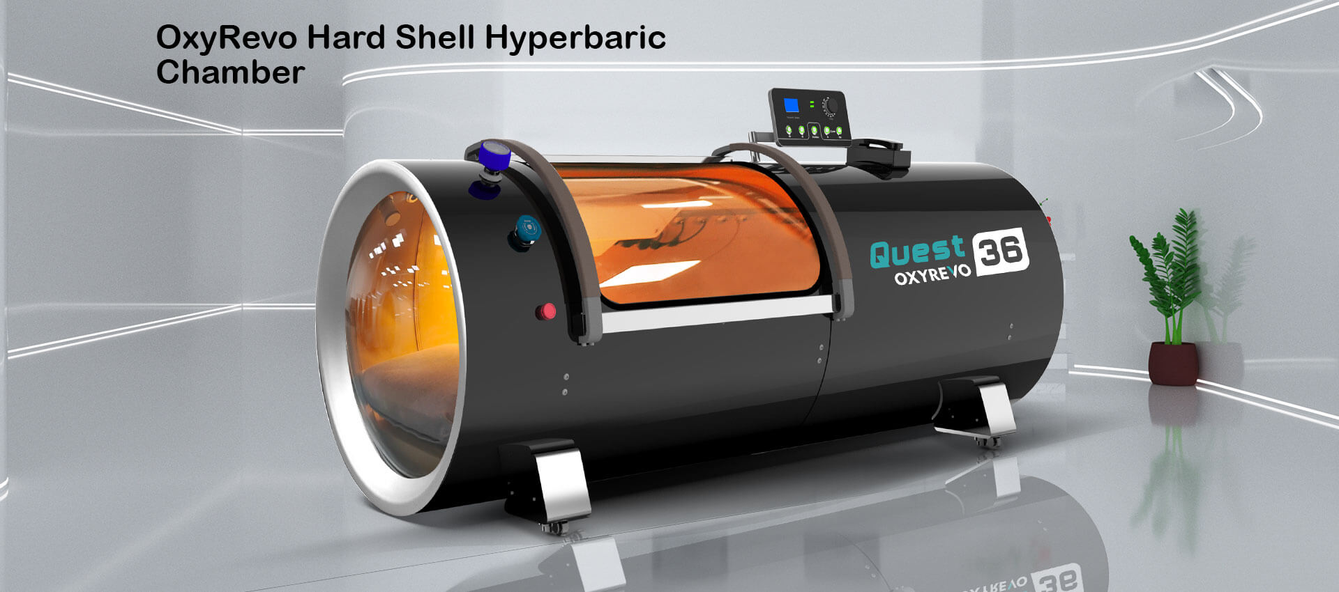 OXYREVO Quest 36 1.5-2.0 ATA Hard Hyperbaric Chamber