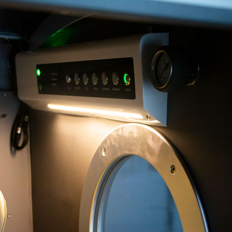 OXYREVO Space 60 1.5-2.0ATA Hard Sitting Hyperbaric Chamber