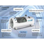 OXYREVO Quest 30 1.5-2.0 ATA Hard Hyperbaric Chamber
