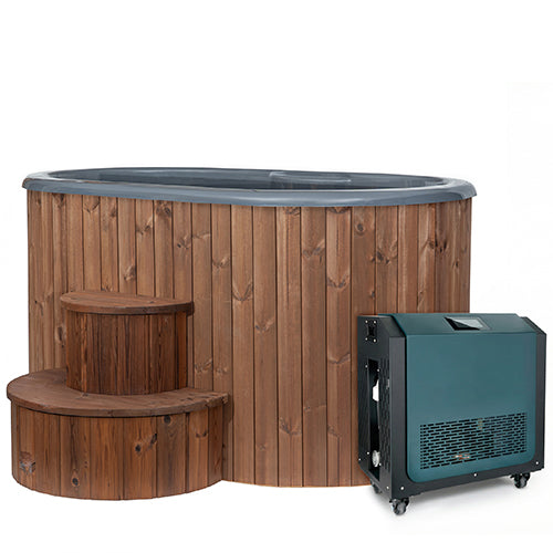 SaunaLife Soak-Series Model S2NC 2 Person Package w/ Water Chiller/Heater
