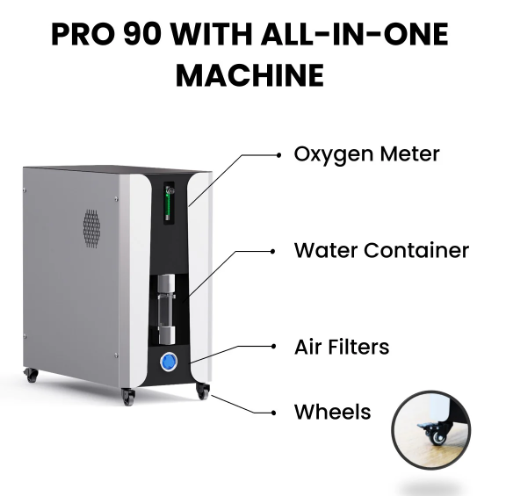 Airvida Pro90 1.4-1.5ATA Portable Sitting Hyperbaric Chamber