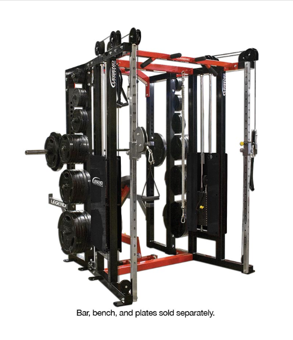 Half Cage / Functional Trainer Combo by Legend Fitness