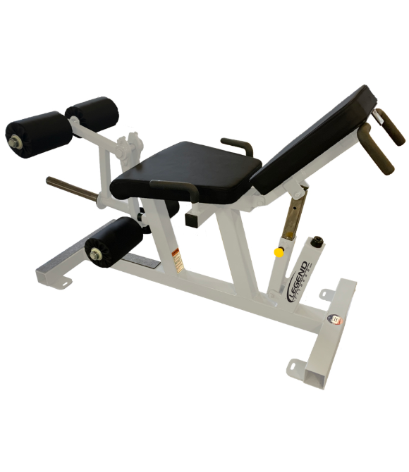 Leg Extension / Leg Curl plate-loaded by Legend Fitness
