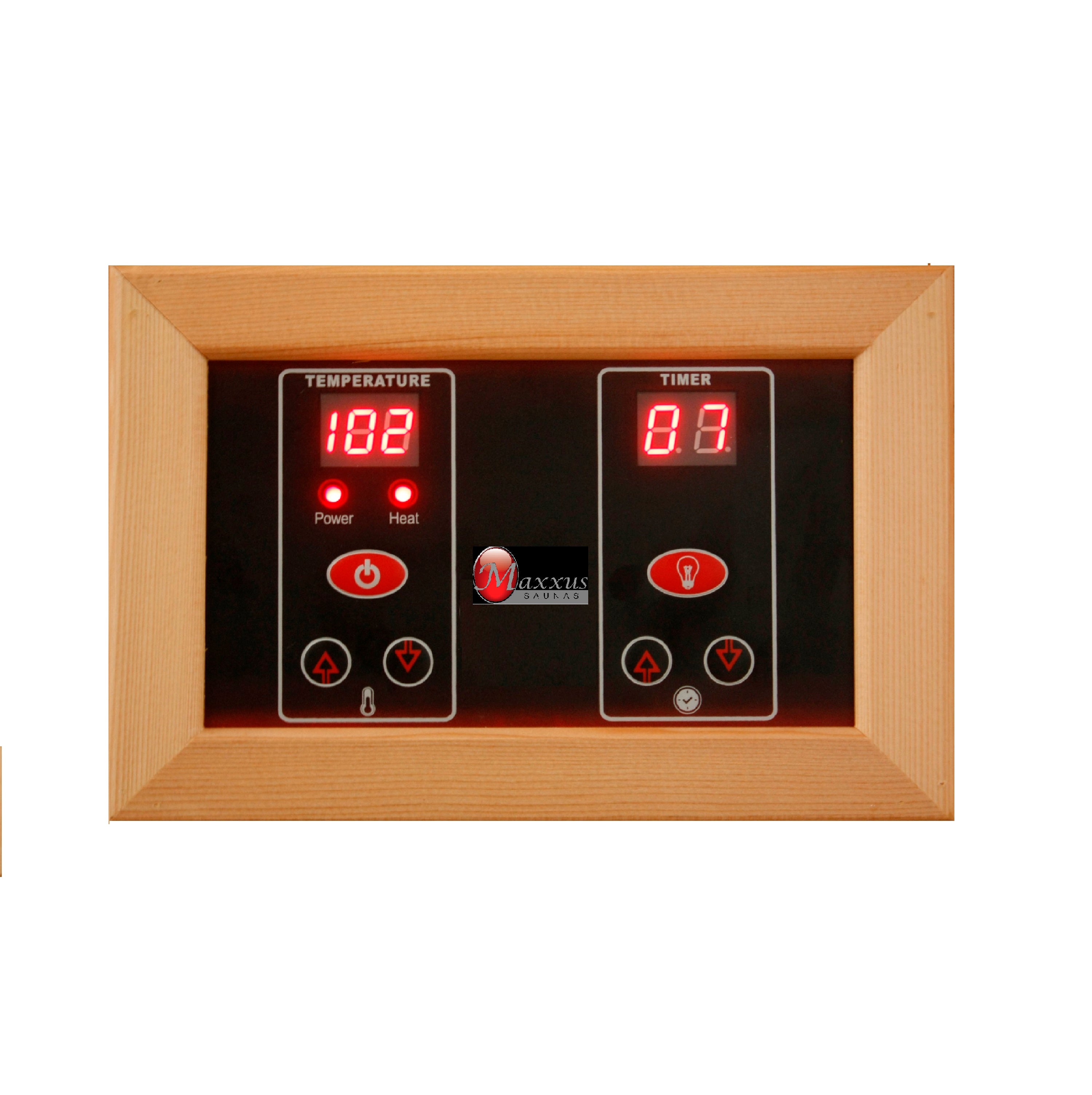 Maxxus Seattle Edition 2-Person Low EMF FAR Infrared Sauna (MX-J206-01)