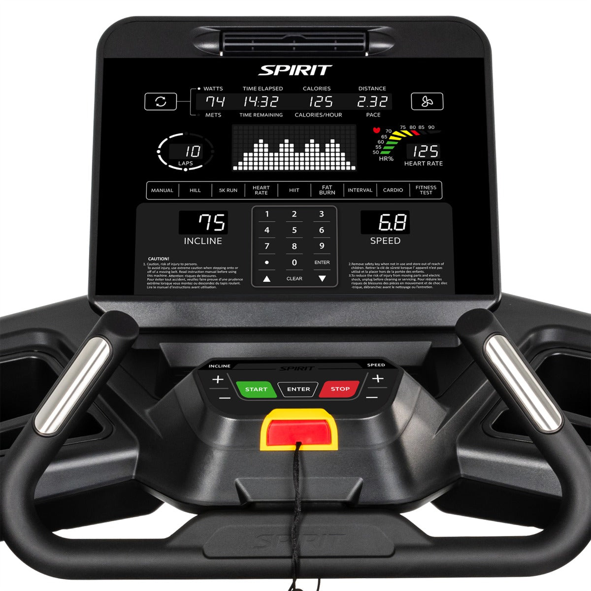 Spirit Fitness CT1000ENT Treadmill