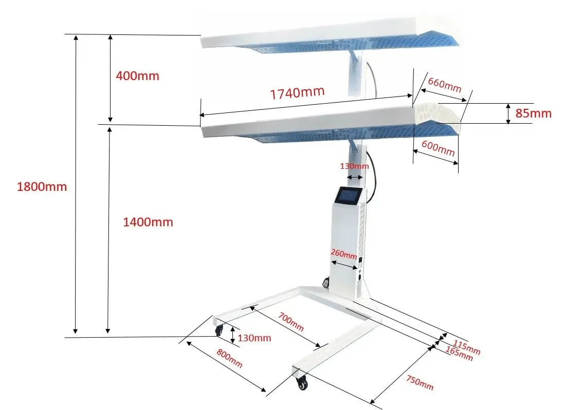 Cryonick Wellness Technology Factory Red Light InfraCouch