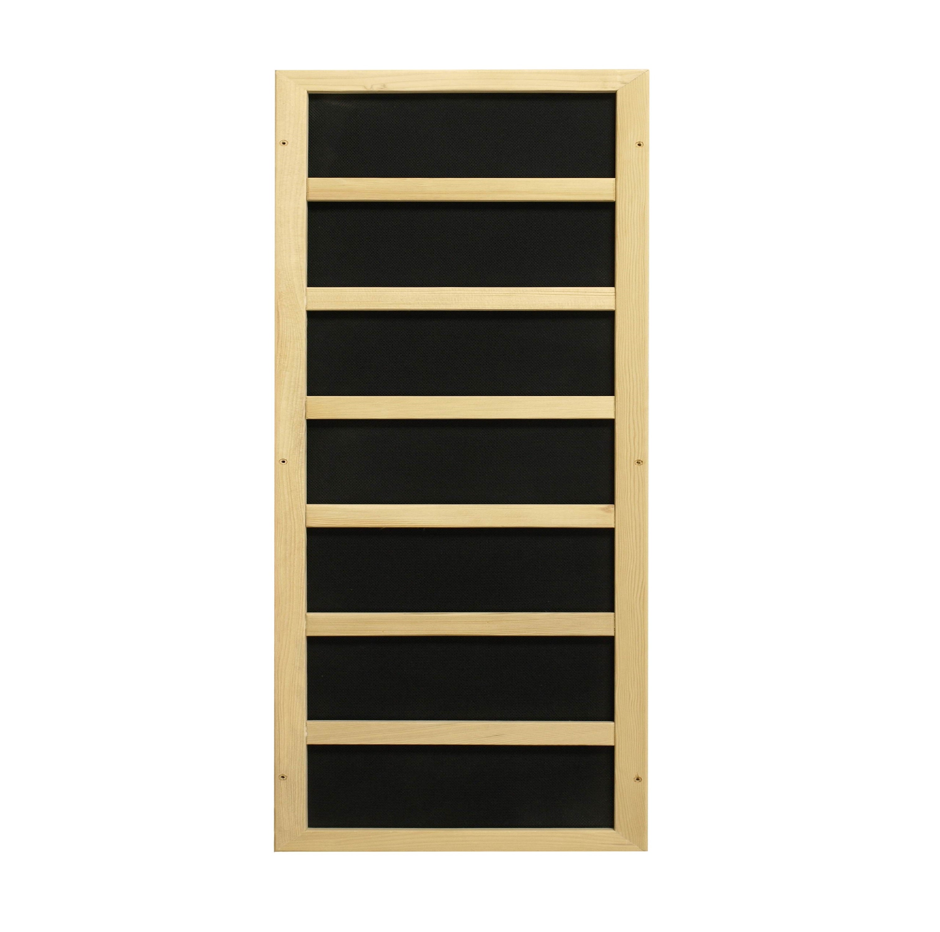 Dynamic Cordoba 2-Person FAR Infrared Sauna with Low EMF Carbon Heating – Canadian Hemlock