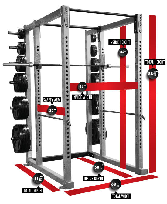 Performance Series Power Cage by Legend Fitness