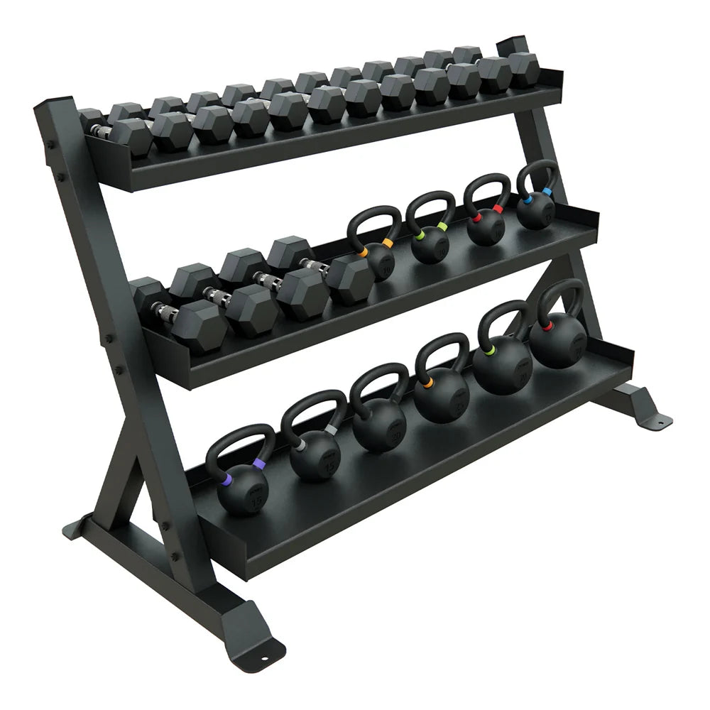 Power Systems Granite Series Multipurpose Rack - Three Tier