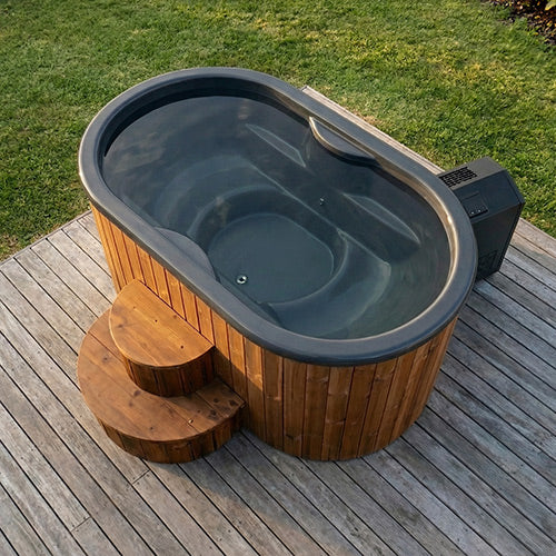 SaunaLife Soak-Series Model  S2NC 2 Person Package w/ Water Chiller/Heater