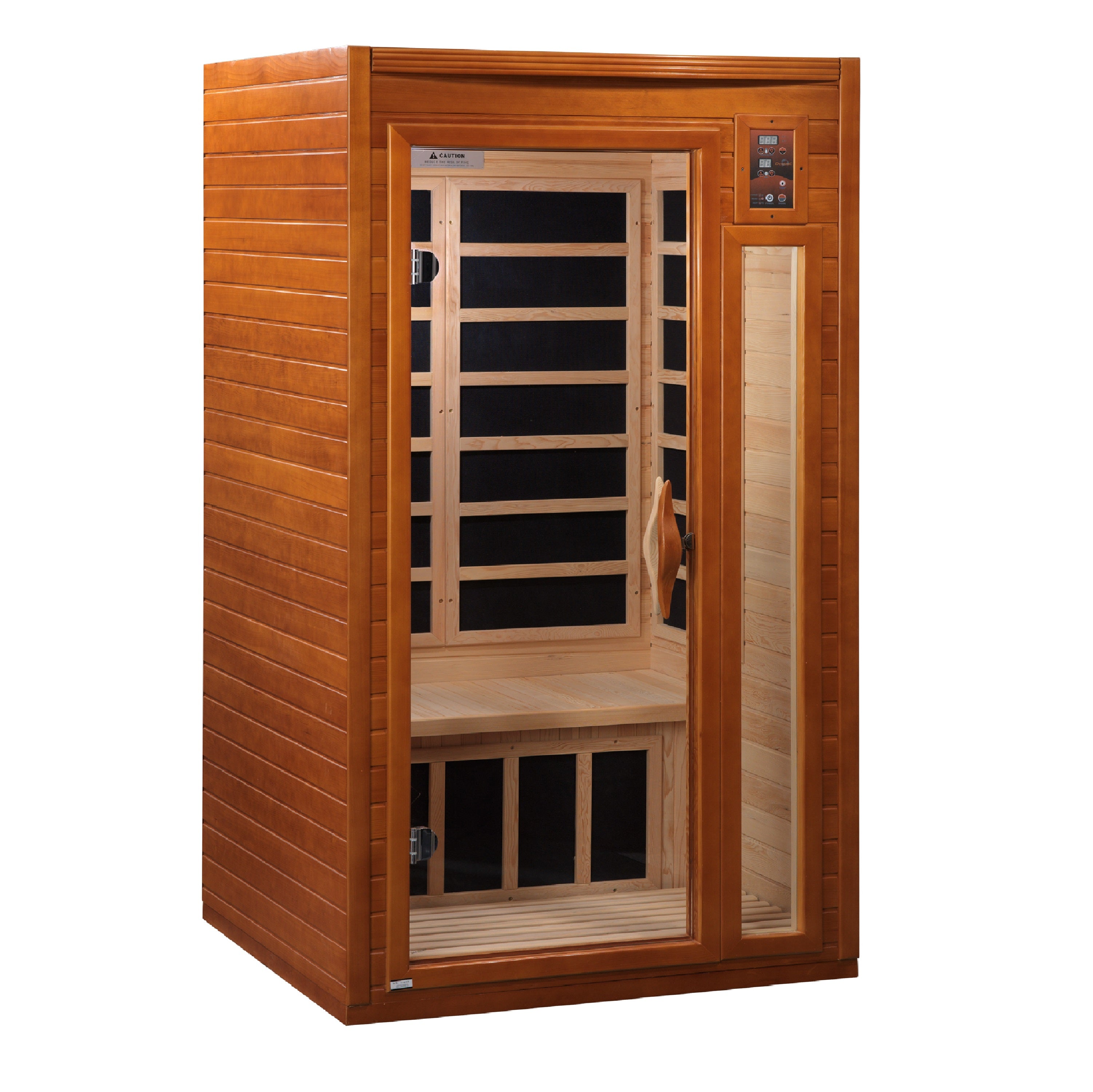 Dynamic Barcelona Elite 1–2 Person Ultra Low EMF Infrared Sauna – Canadian Hemlock