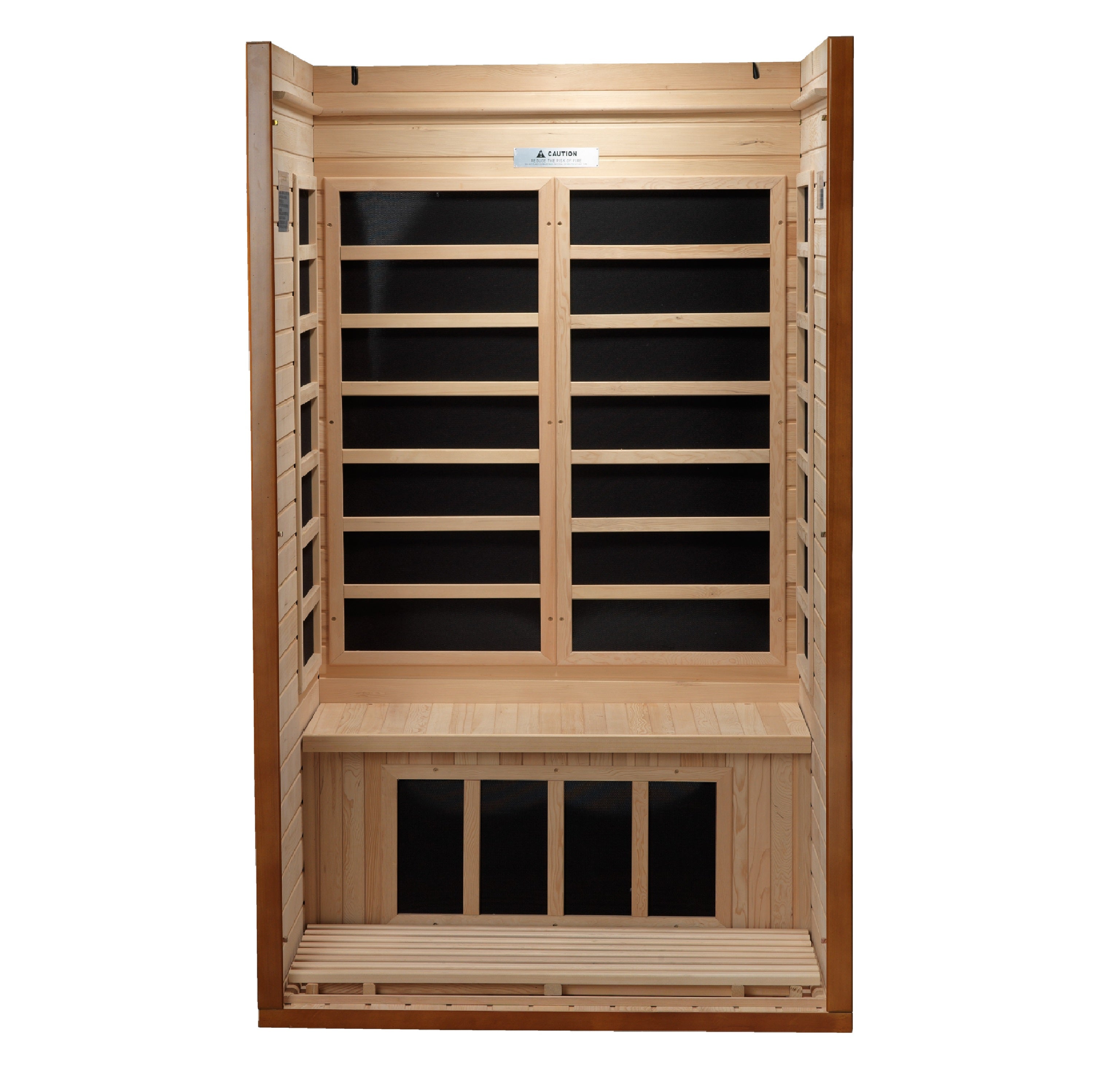 Dynamic Barcelona Elite 1–2 Person Ultra Low EMF Infrared Sauna – Canadian Hemlock