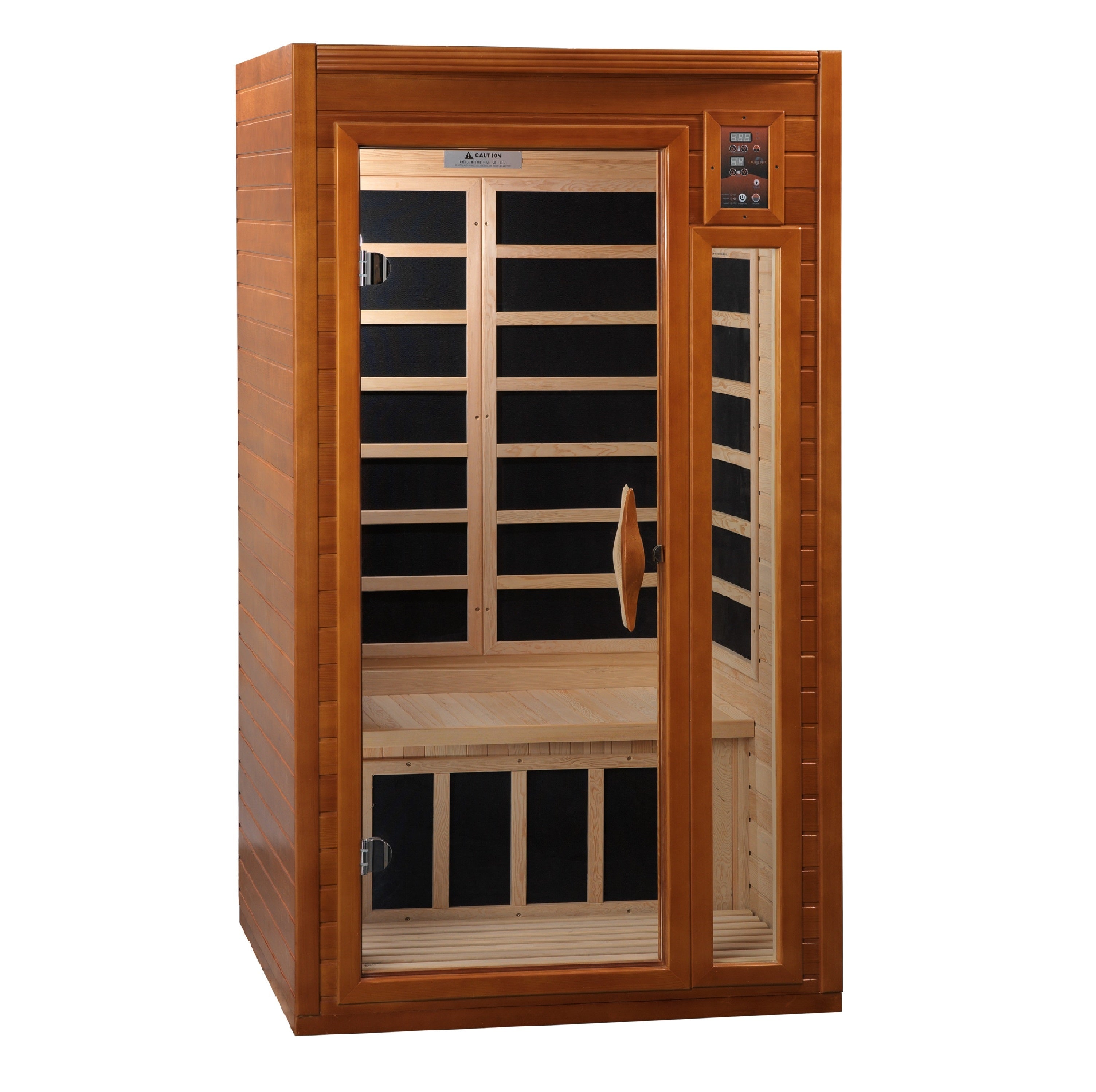 Dynamic Barcelona Elite 1–2 Person Ultra Low EMF Infrared Sauna – Canadian Hemlock