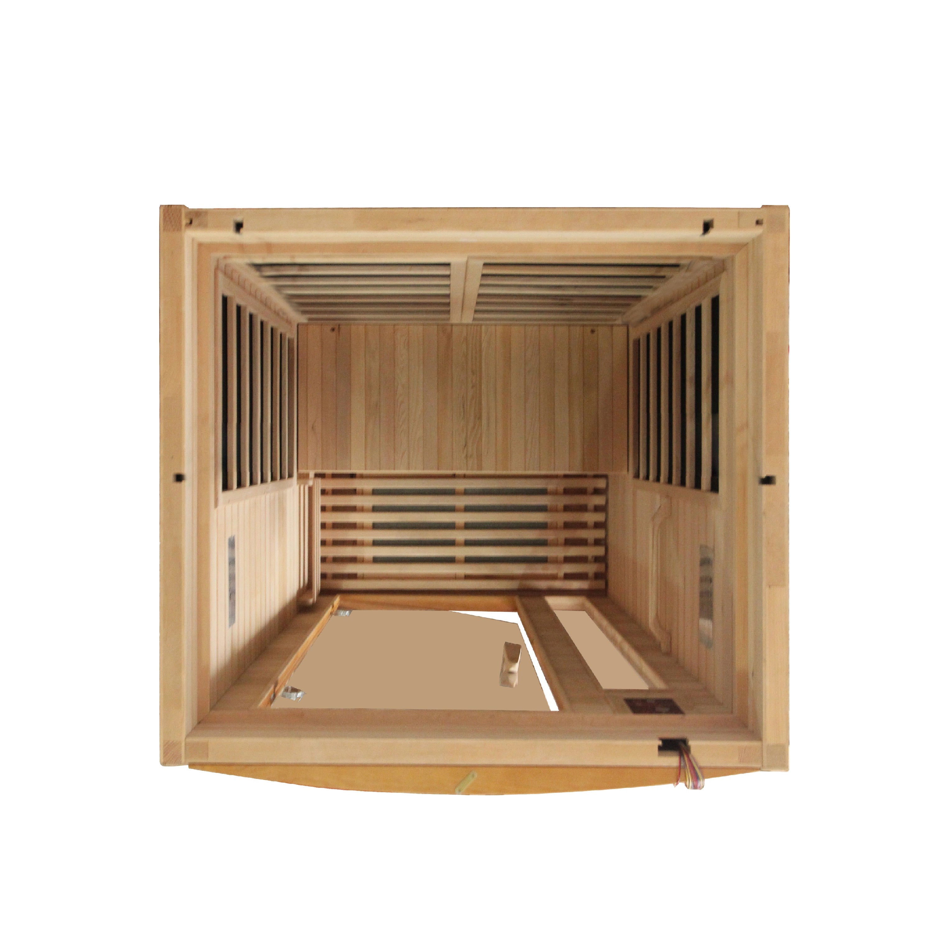 Dynamic Barcelona Elite 1–2 Person Ultra Low EMF Infrared Sauna – Canadian Hemlock
