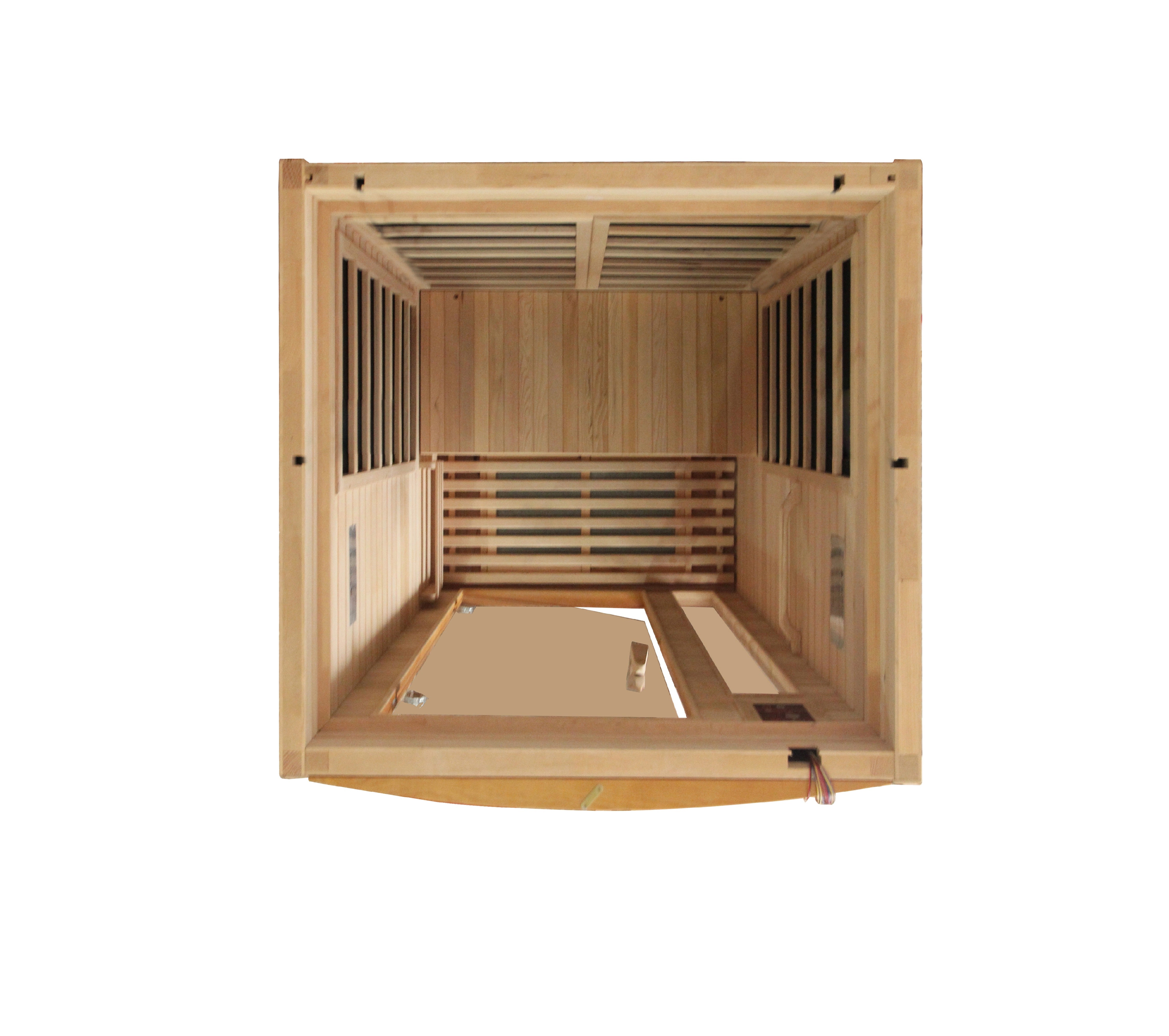 Dynamic Barcelona Elite 1–2 Person Ultra Low EMF Infrared Sauna – Canadian Hemlock