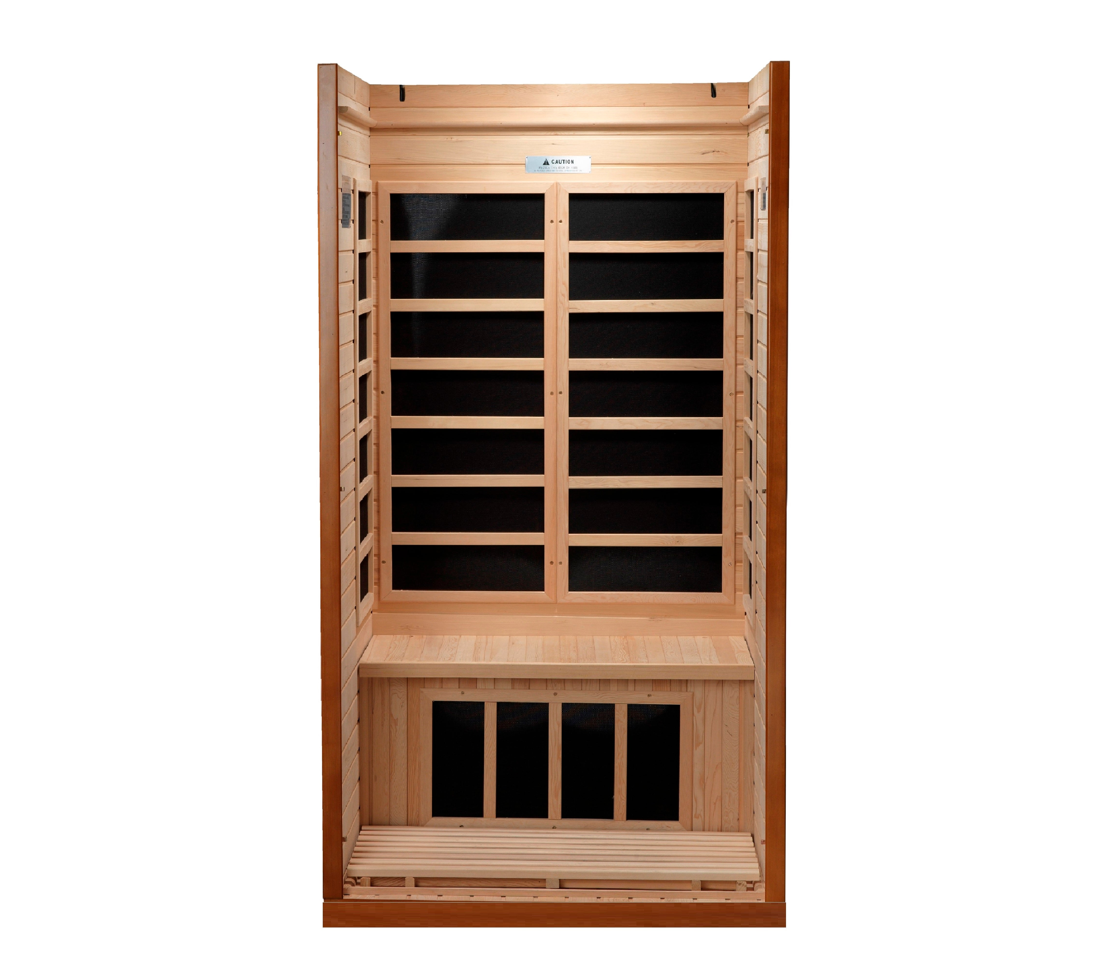 Dynamic Barcelona Elite 1–2 Person Ultra Low EMF Infrared Sauna – Canadian Hemlock
