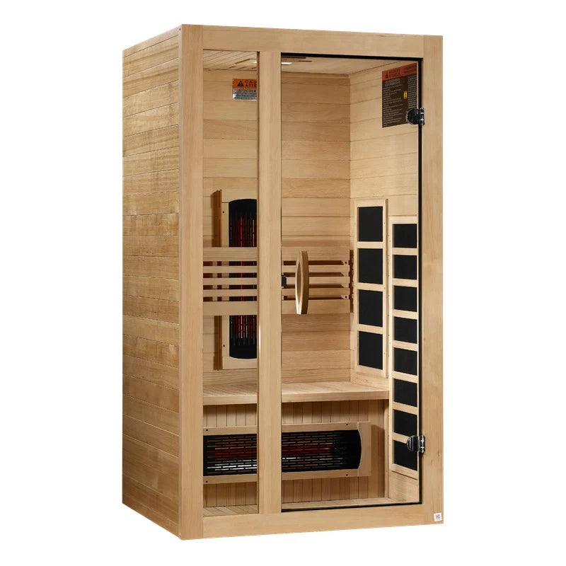 Dynamic Gracia 1–2 Person Full Spectrum Near Zero EMF FAR Infrared Sauna (DYN-6119-03 FS)