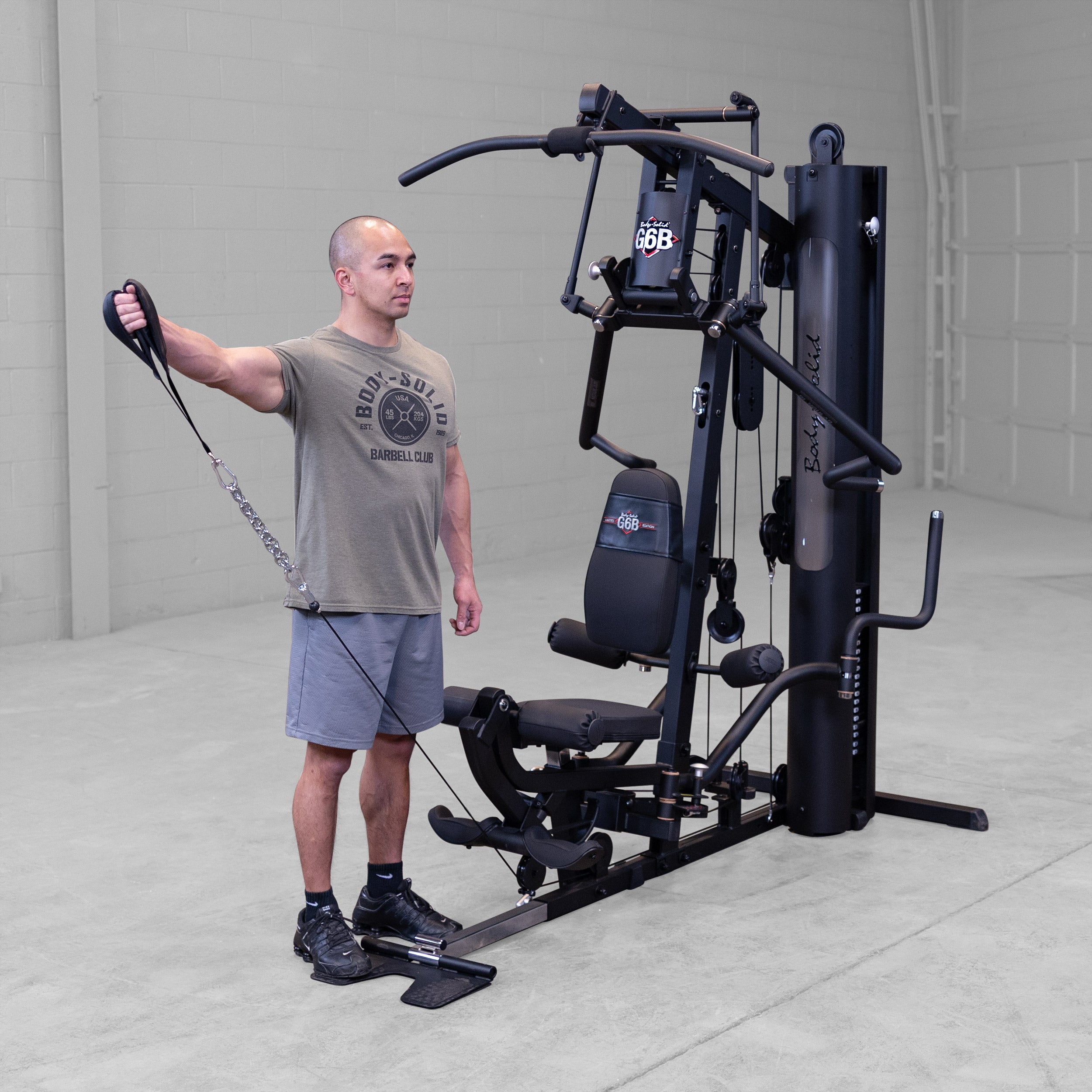 BodySolid G6B Bi-Angular Multi-Station Gym