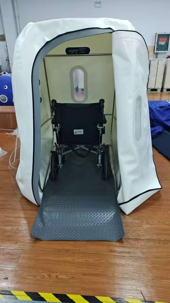 OXYREVO Heal 50 1.2-1.5 ATA Wheelchair Hyperbaric Chamber