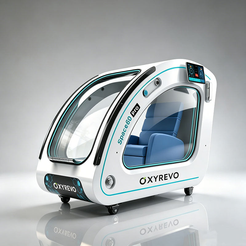 OXYREVO Space 60 Pro 1.5-2.0ATA Hard Sitting Hyperbaric Chamber - Brand New