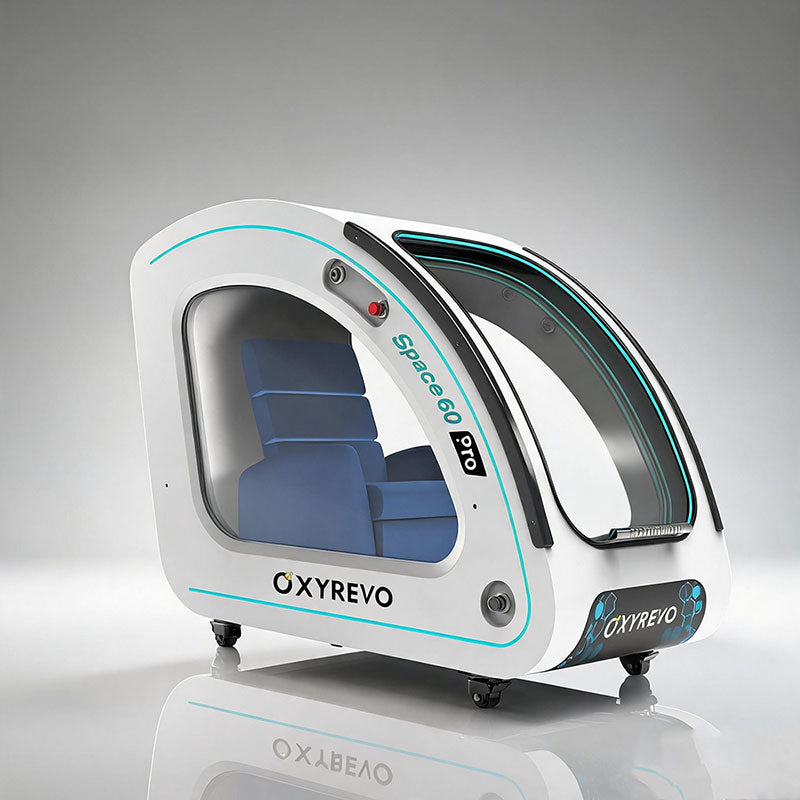 OXYREVO Space 60 Pro 1.5-2.0ATA Hard Sitting Hyperbaric Chamber - Brand New