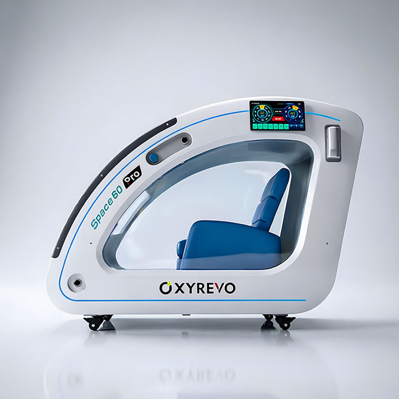 OXYREVO Space 60 Pro 1.5-2.0ATA Hard Sitting Hyperbaric Chamber - Brand New