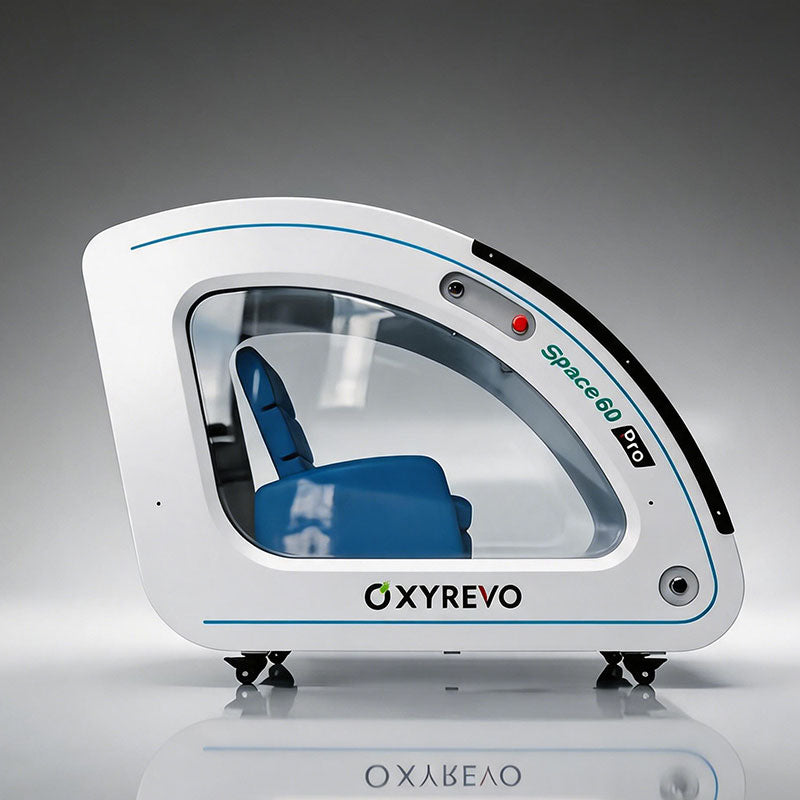 OXYREVO Space 60 Pro 1.5-2.0ATA Hard Sitting Hyperbaric Chamber - Brand New