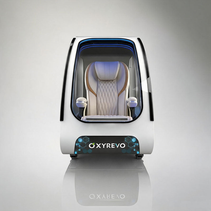 OXYREVO Space 60 Pro 1.5-2.0ATA Hard Sitting Hyperbaric Chamber - Brand New