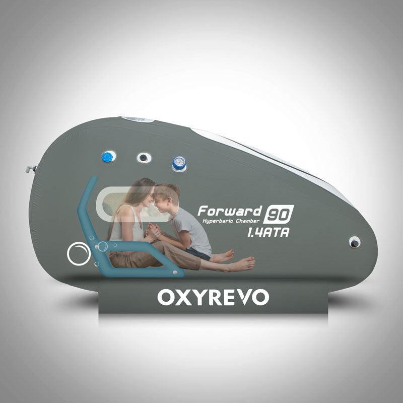OXYREVO Portable Sitting Hyperbaric Chamber Forward 90