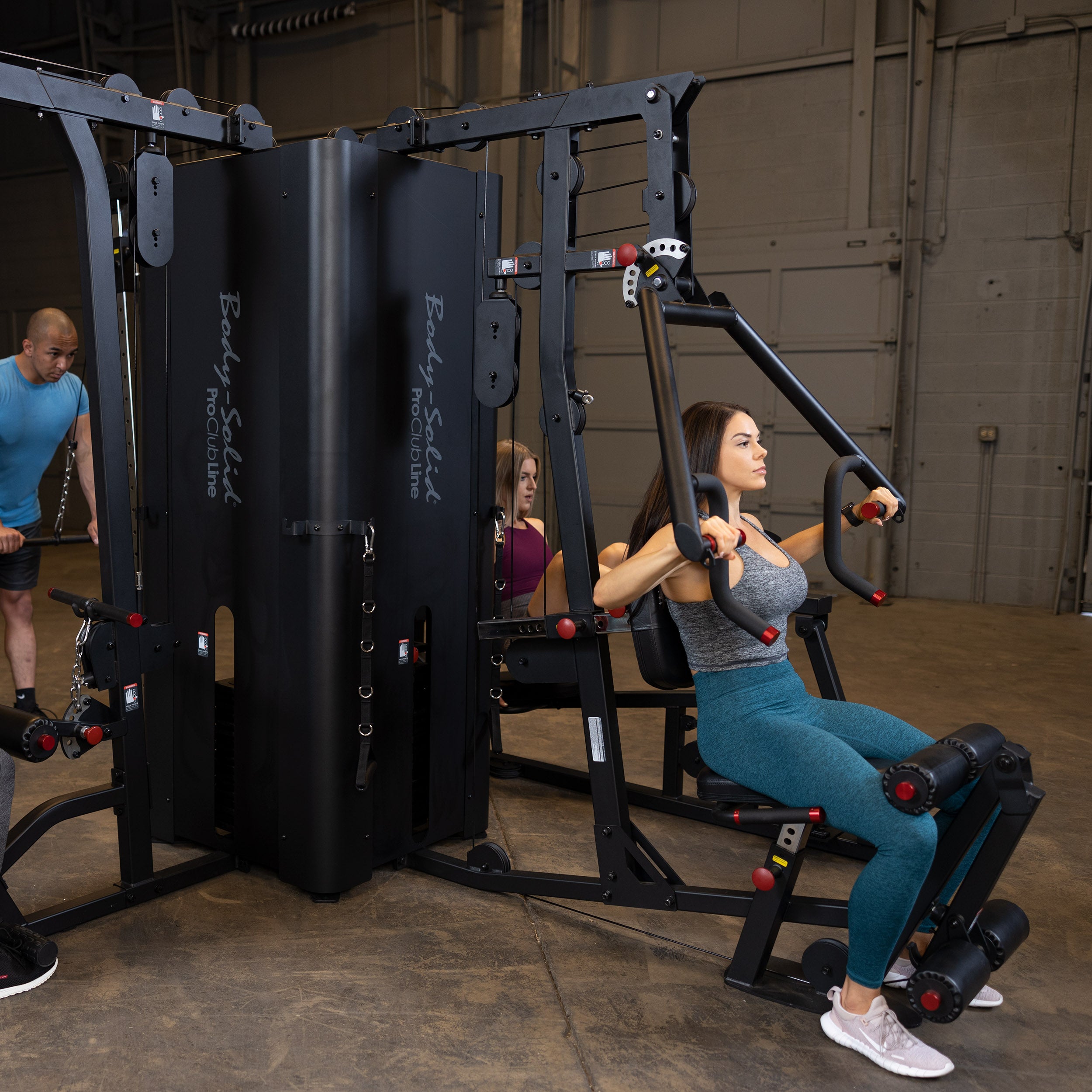 BodySolid Pro ClubLine S1000 Four-Stack Gym