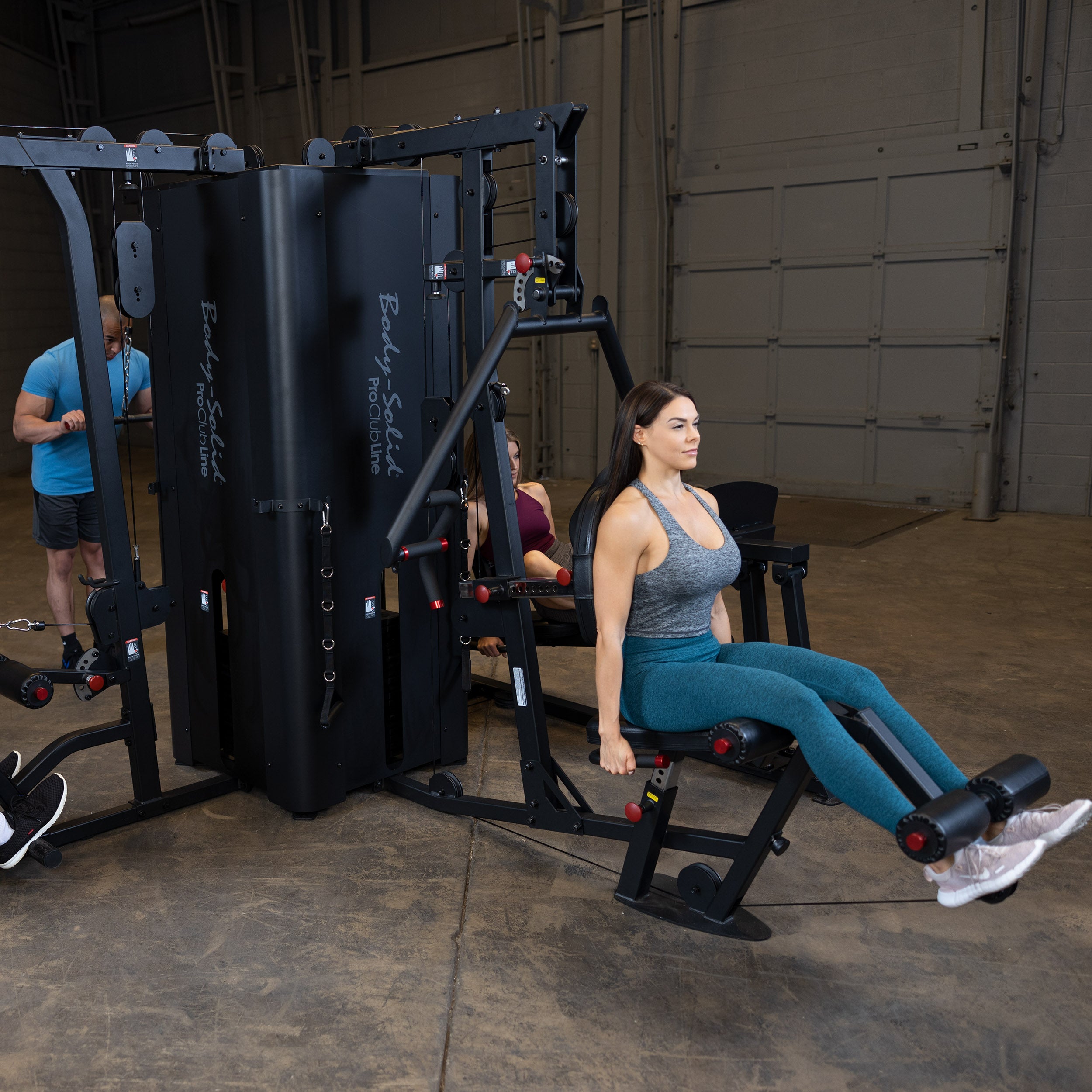 BodySolid Pro Clubline S1000 Four-Stack Gym