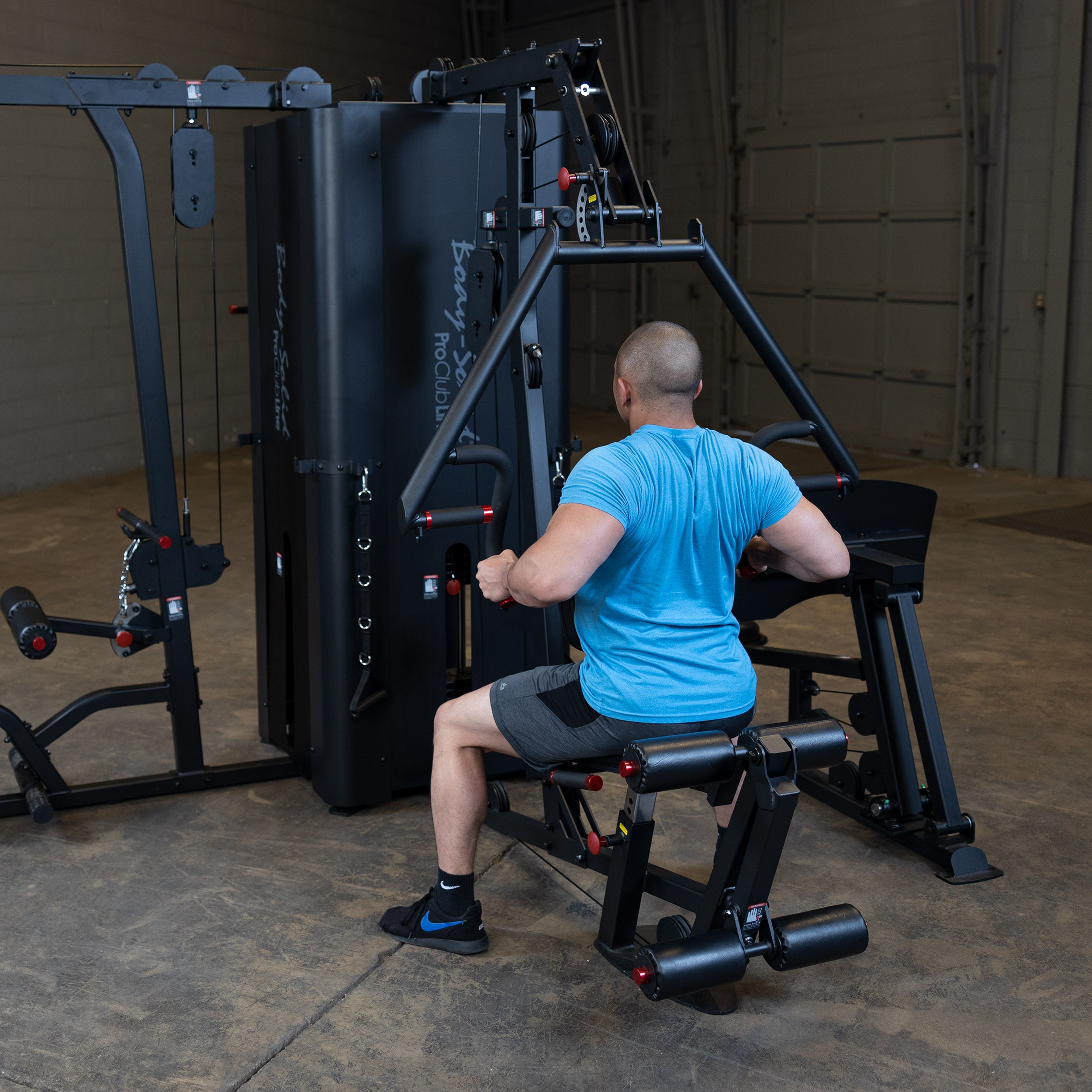 BodySolid Pro Clubline S1000 Four-Stack Gym