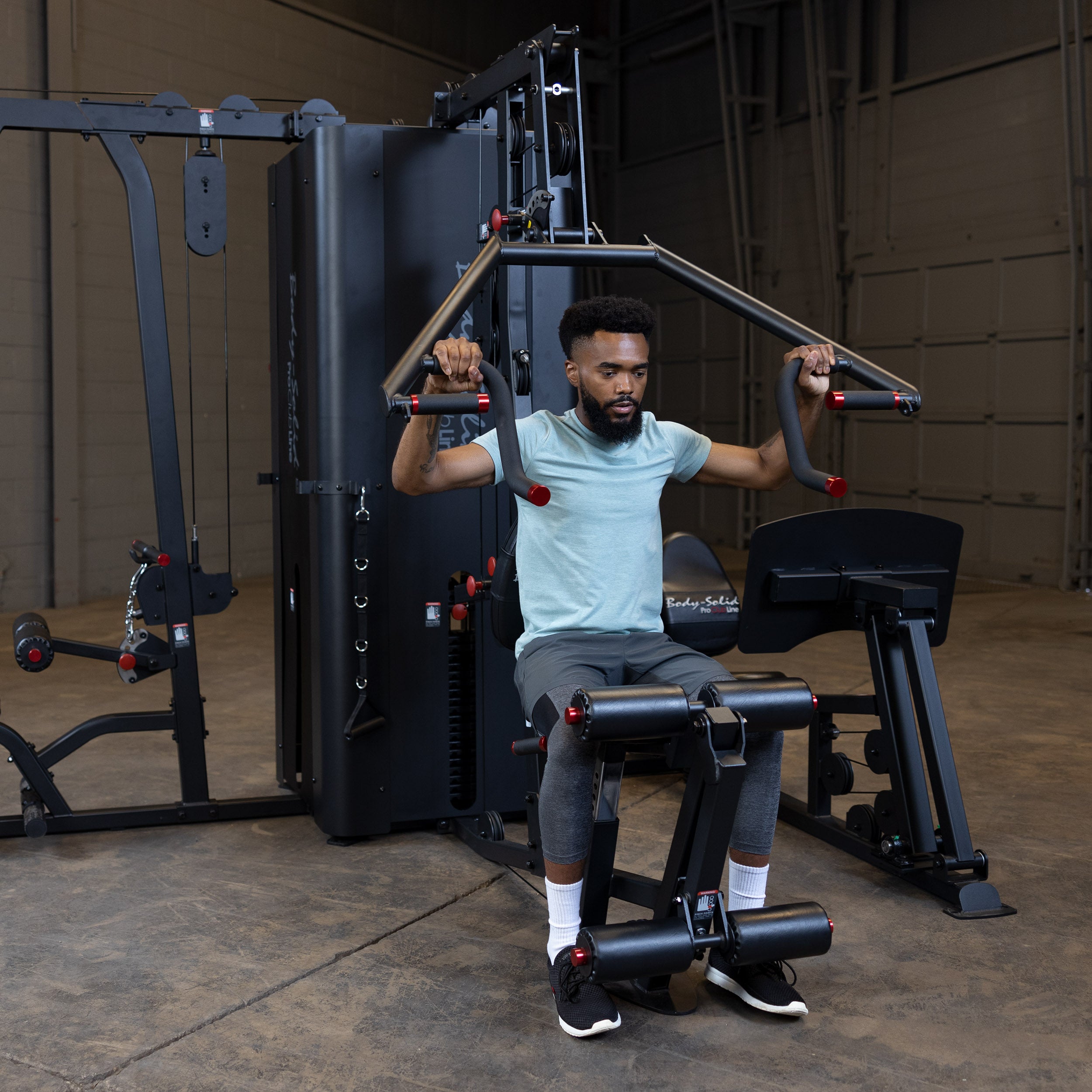 BodySolid Pro ClubLine S1000 Four-Stack Gym