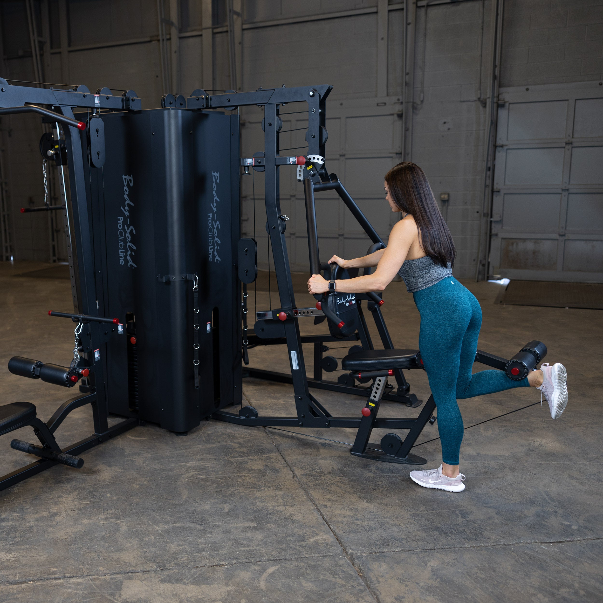 BodySolid Pro ClubLine S1000 Four-Stack Gym