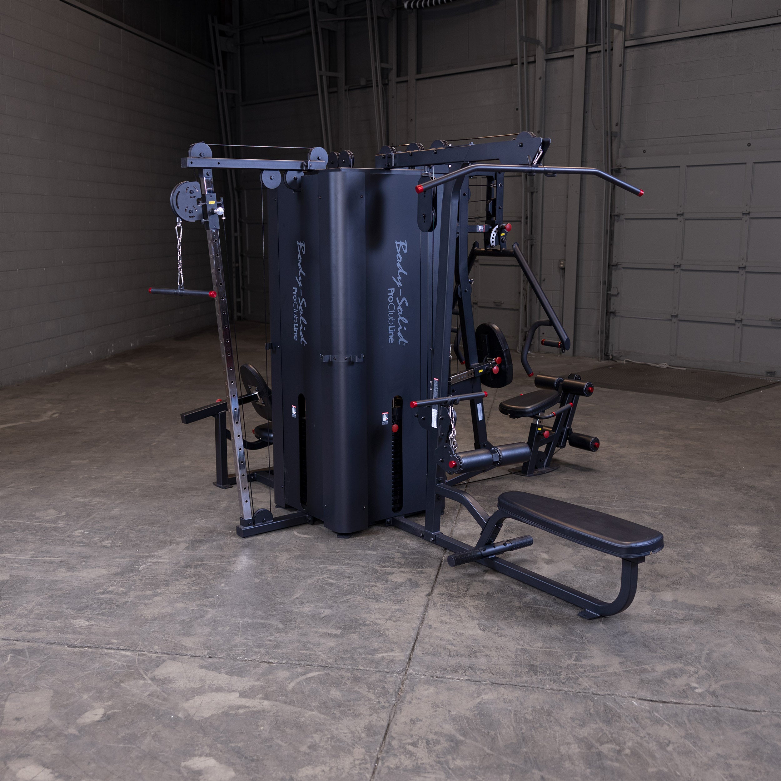 BodySolid Pro ClubLine S1000 Four-Stack Gym