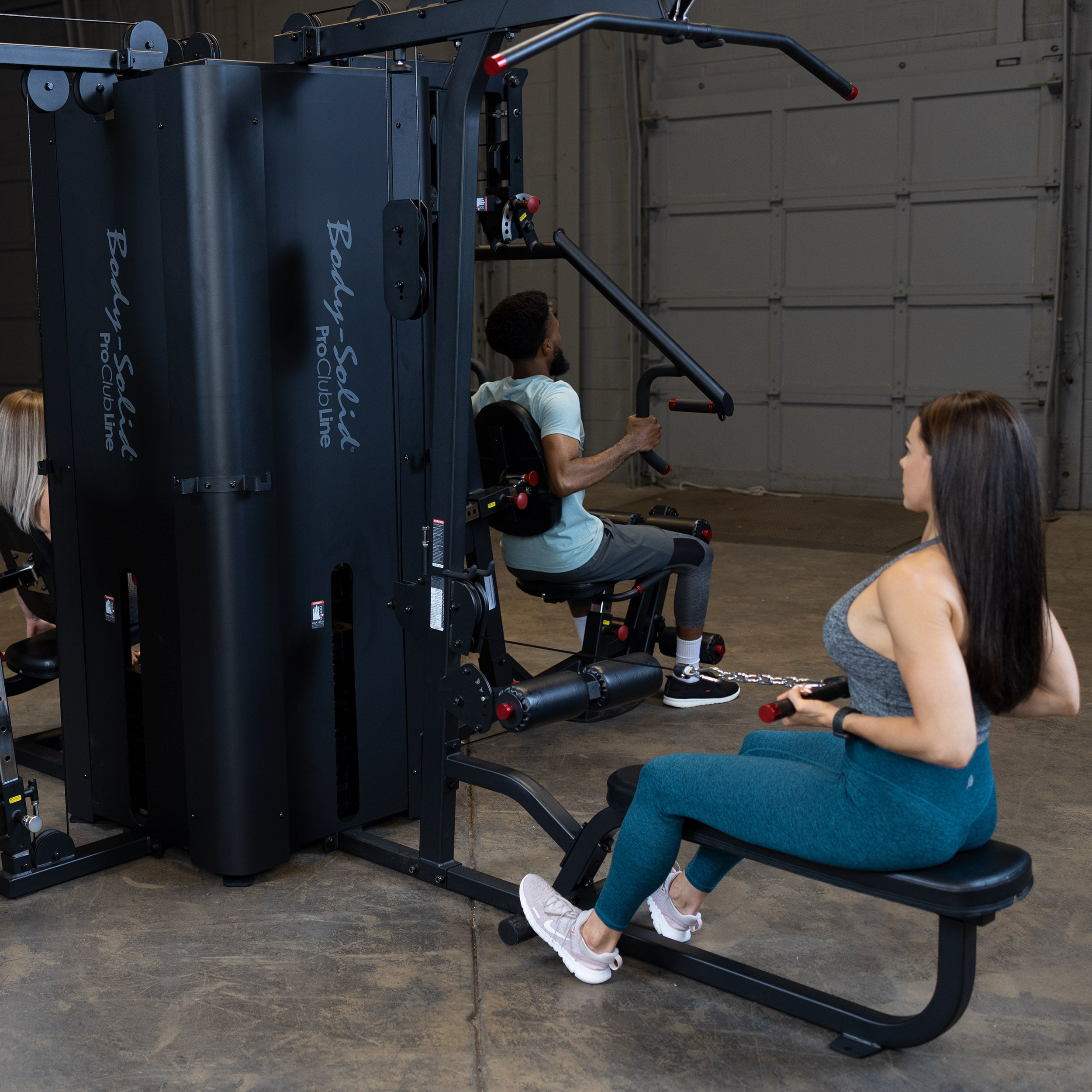 BodySolid Pro ClubLine S1000 Four-Stack Gym