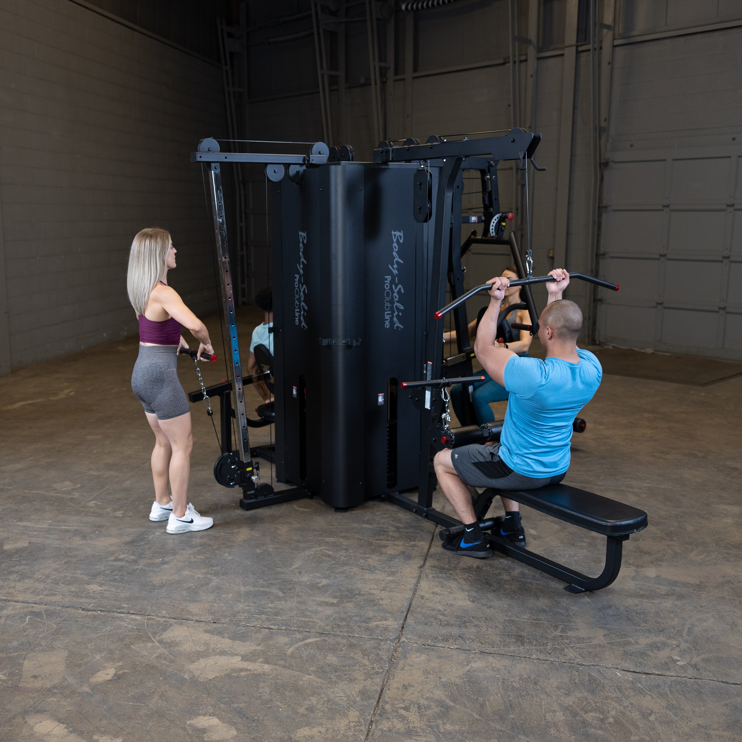 BodySolid Pro ClubLine S1000 Four-Stack Gym