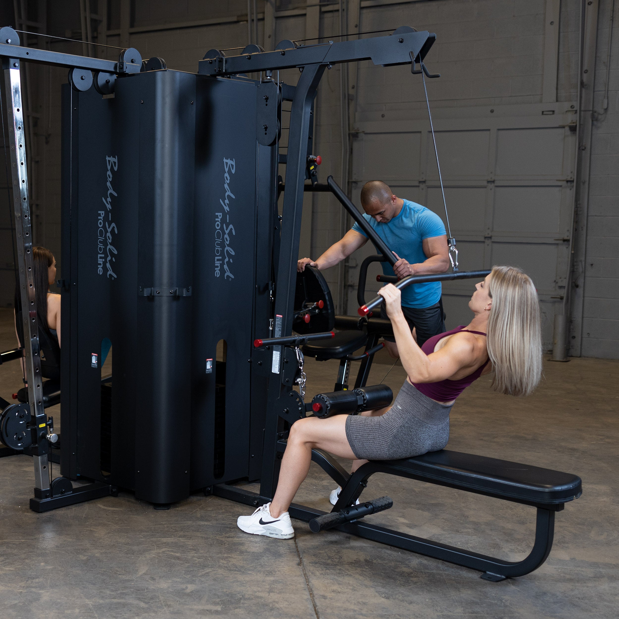 BodySolid Pro Clubline S1000 Four-Stack Gym