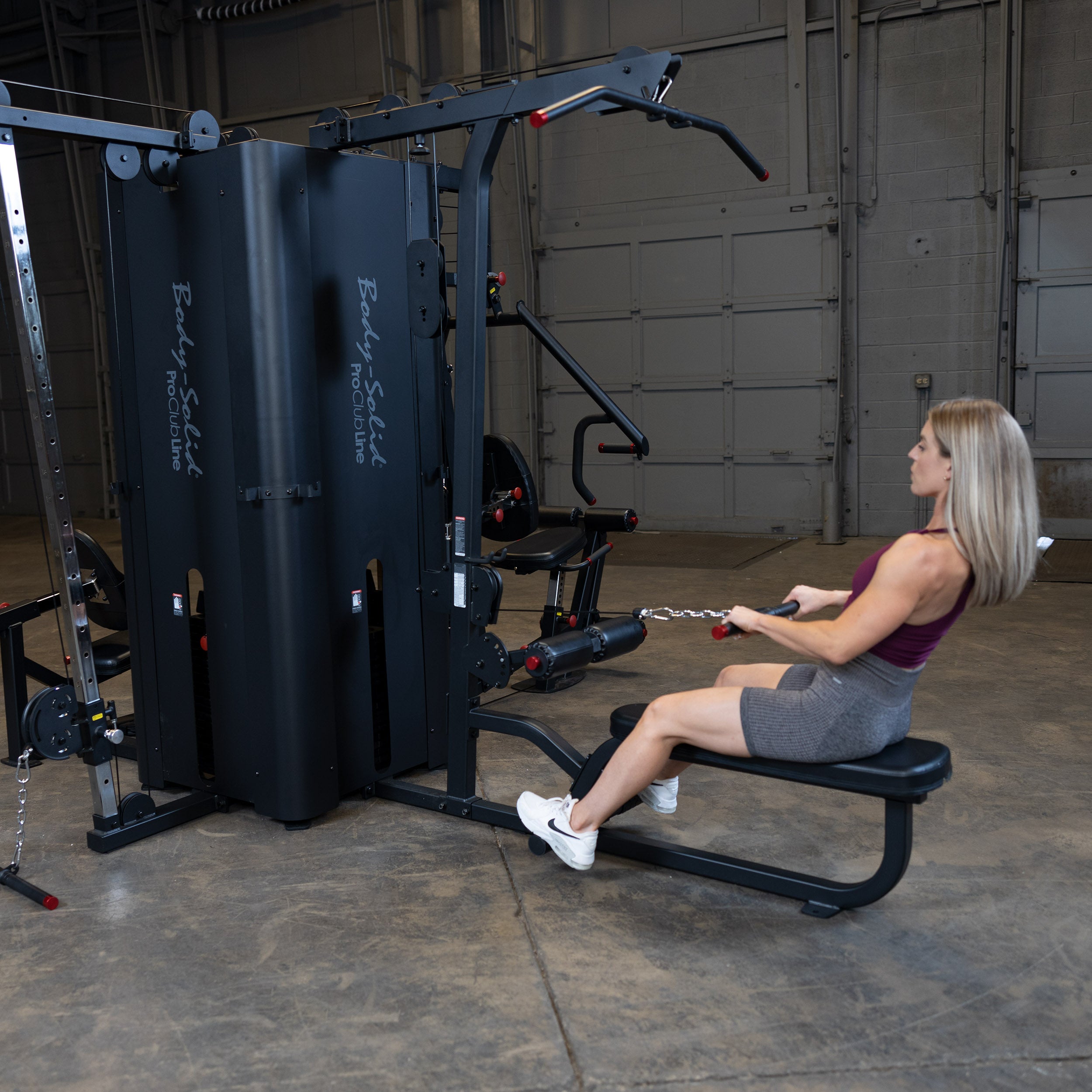 BodySolid Pro ClubLine S1000 Four-Stack Gym