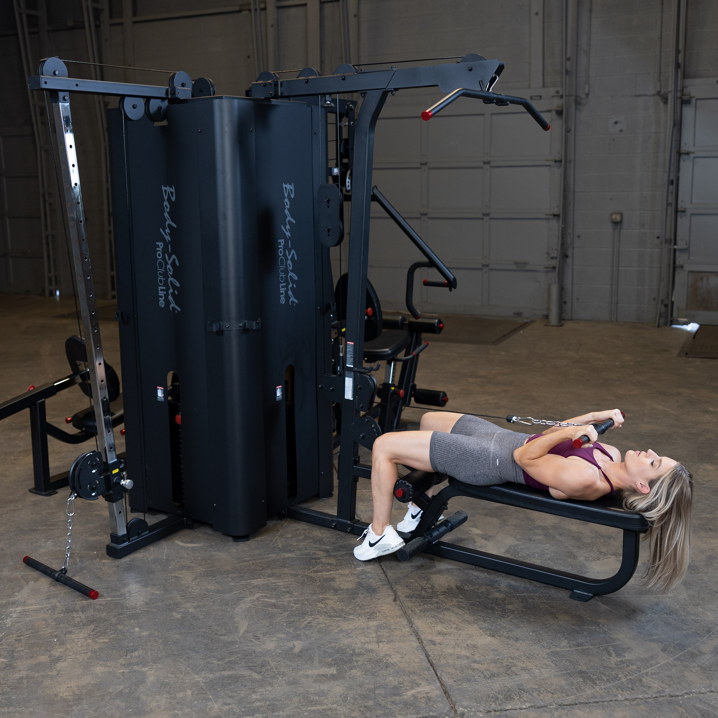BodySolid Pro ClubLine S1000 Four-Stack Gym