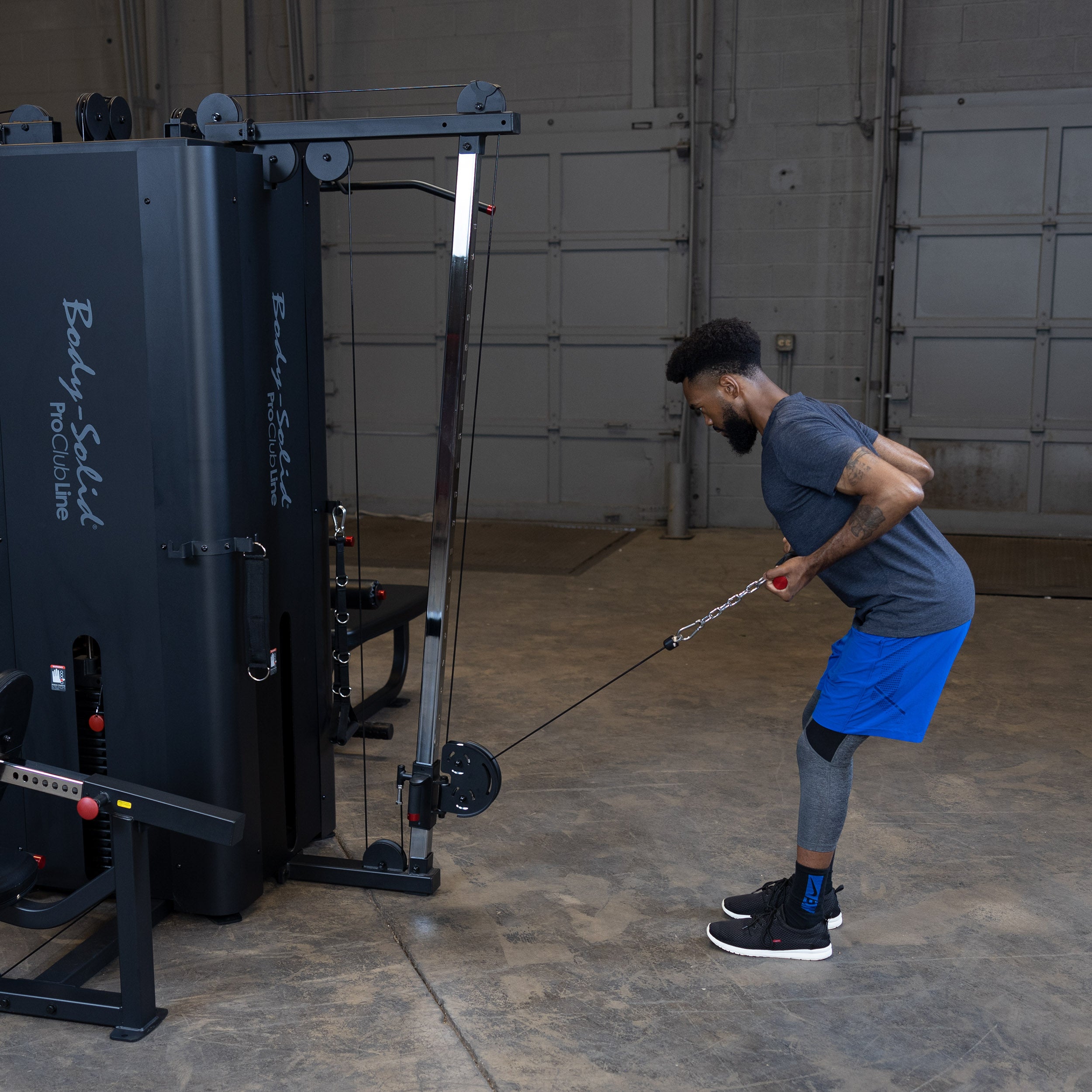 BodySolid Pro ClubLine S1000 Four-Stack Gym
