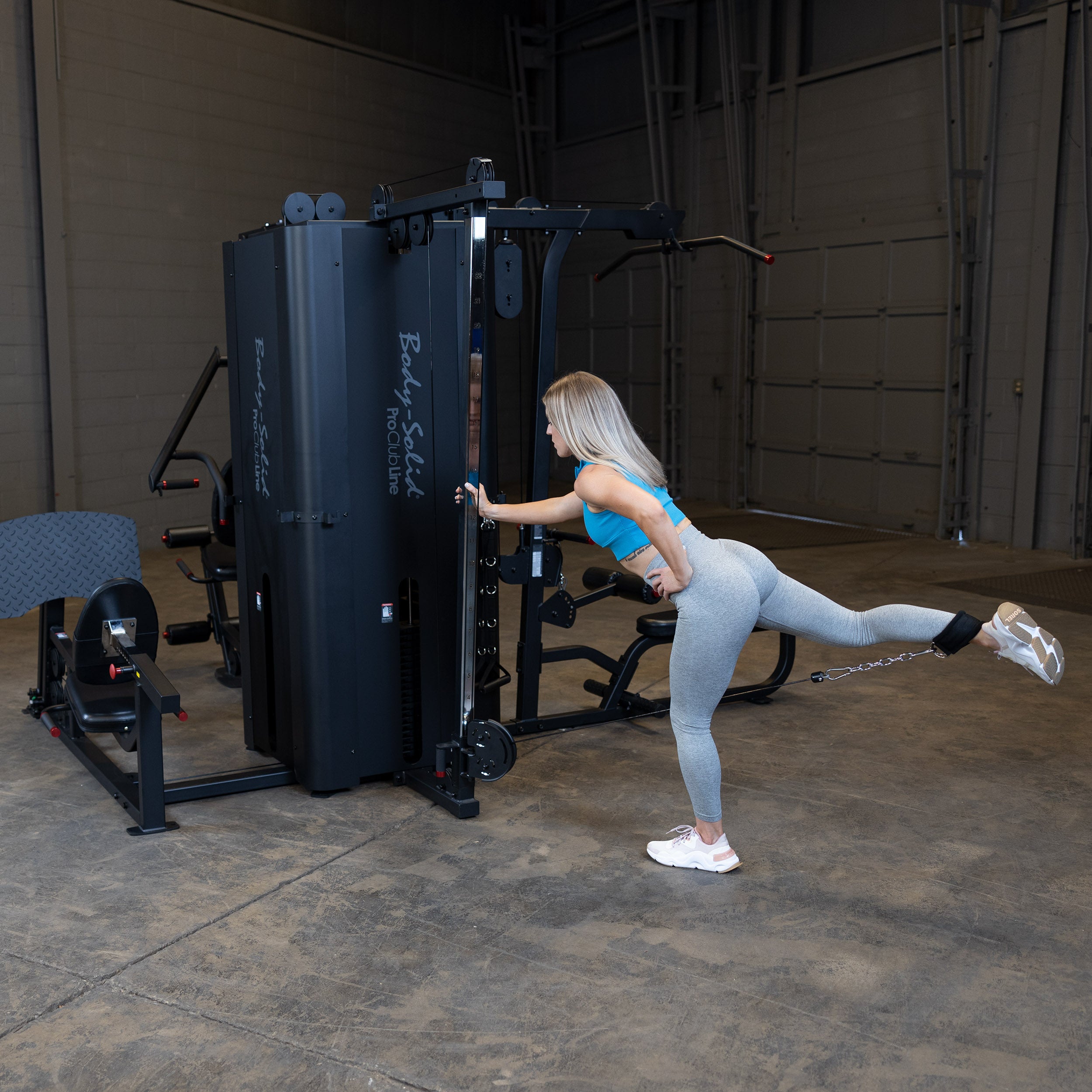 BodySolid Pro ClubLine S1000 Four-Stack Gym