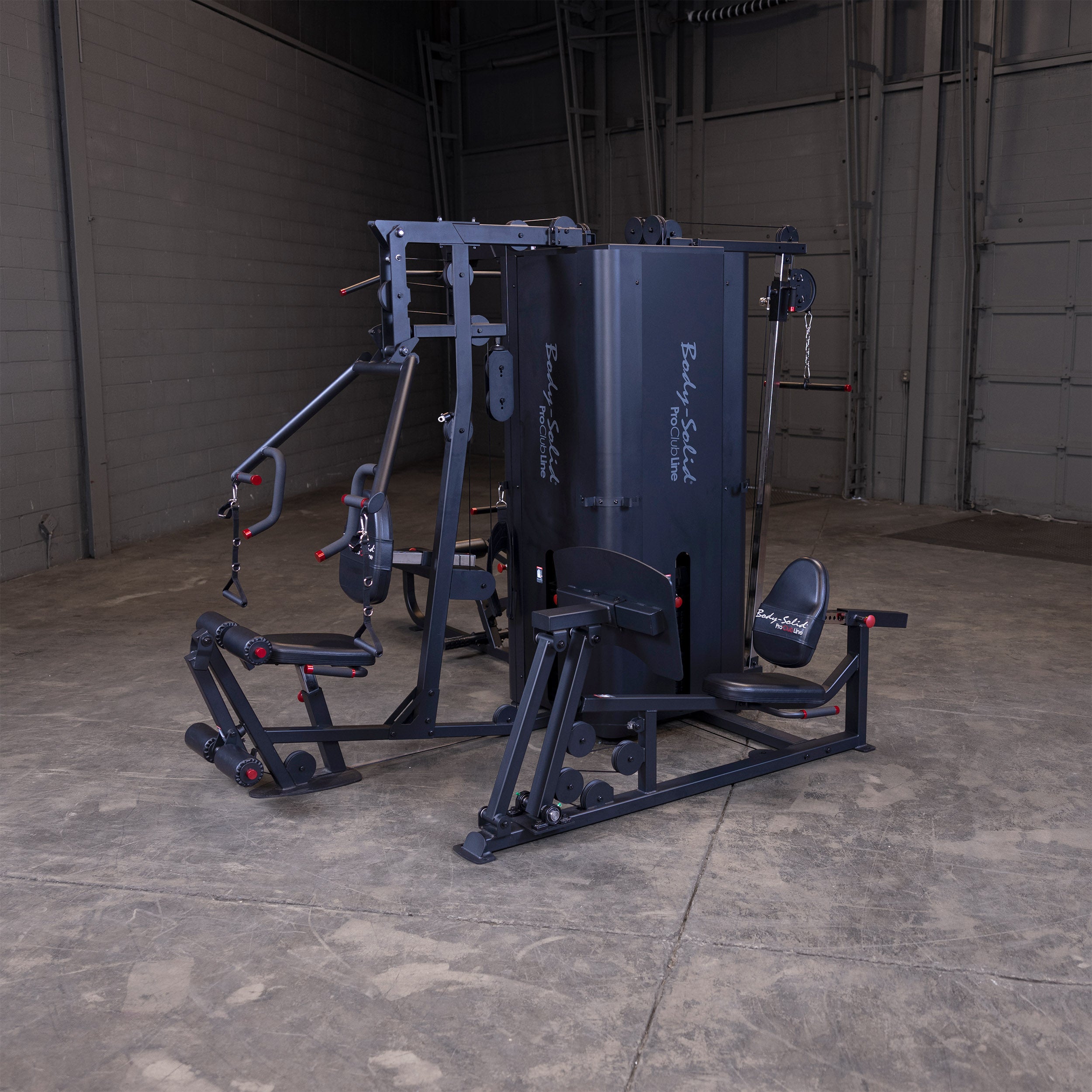 BodySolid Pro ClubLine S1000 Four-Stack Gym