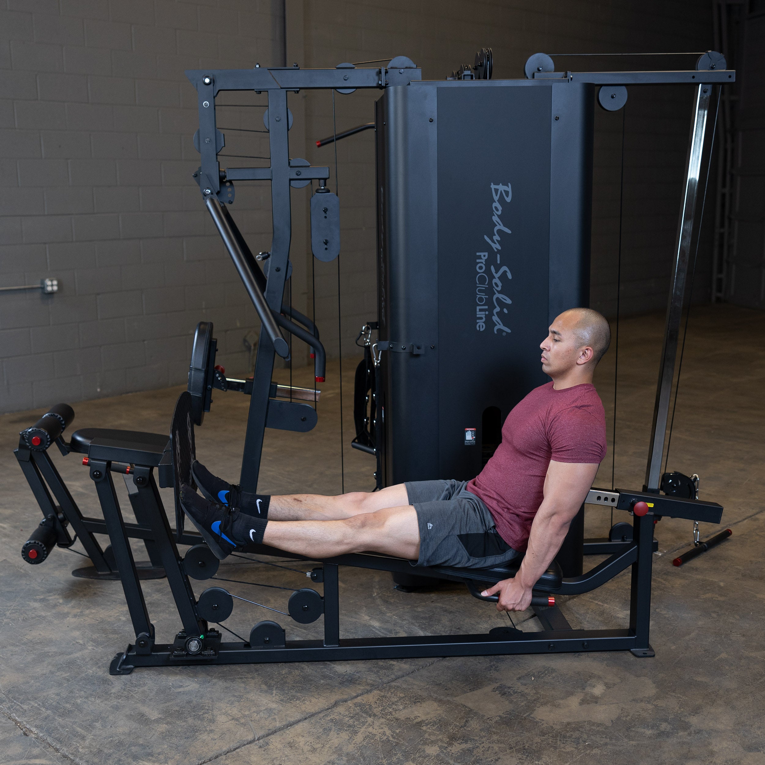 BodySolid Pro ClubLine S1000 Four-Stack Gym